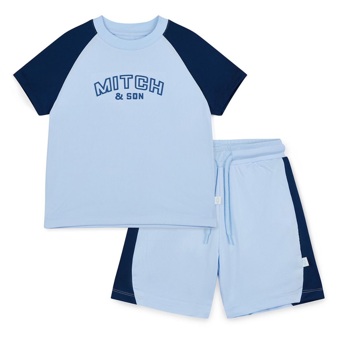 Picture of Mitch & Son Felix Blue Short Set