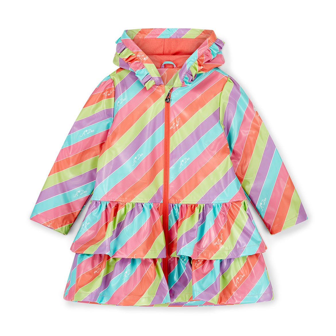 Picture of A Dee Daphne Striped Raincoat