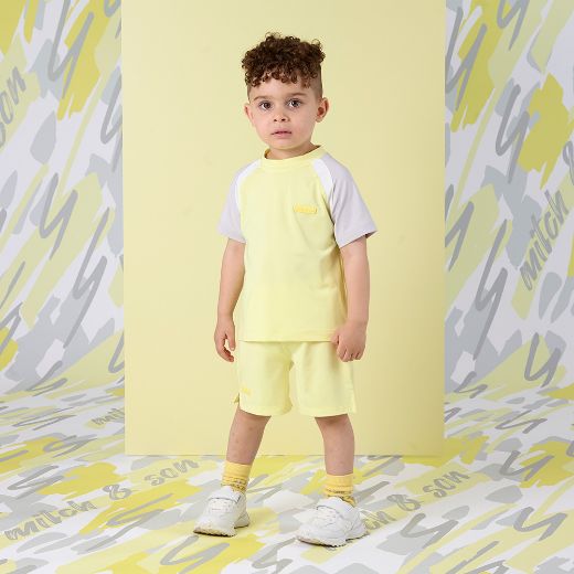 Picture of Mitch & Son Gregory Yellow Short Set