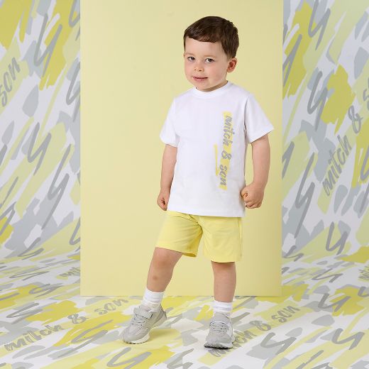 Picture of Mitch & Son Garrison White Short Set