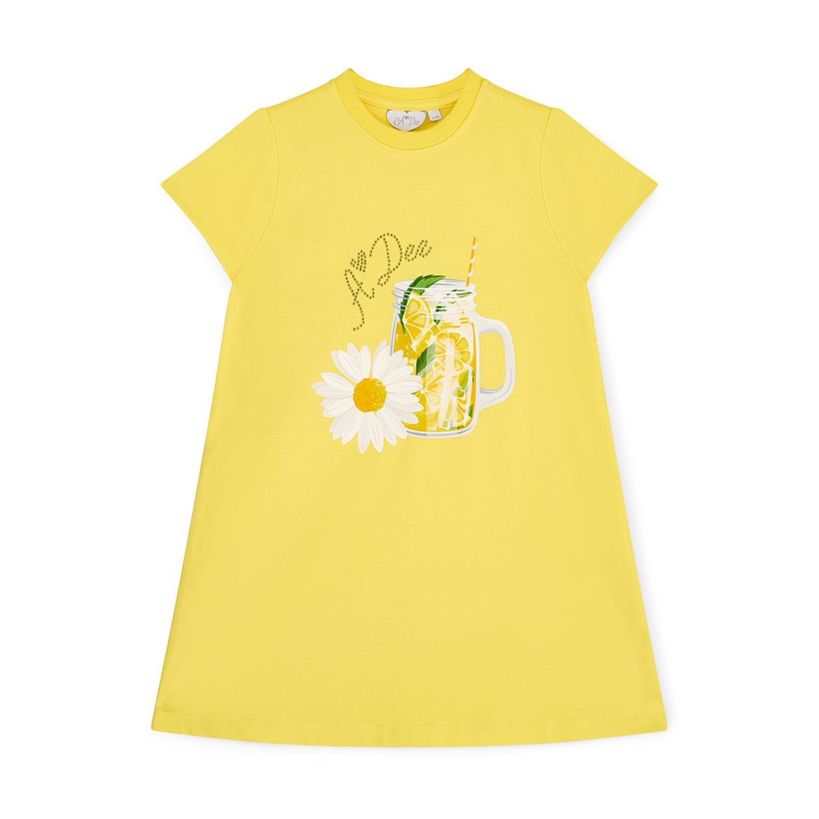 Picture of A Dee Danica Yellow Daisy Dress