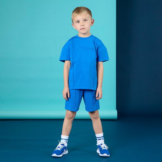 Picture of Mitch & Son Harper Blue Short Set