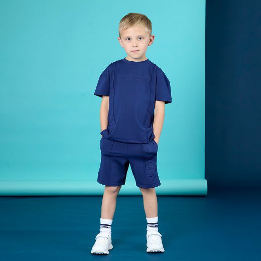 Picture of Mitch & Son Harper Navy Short Set
