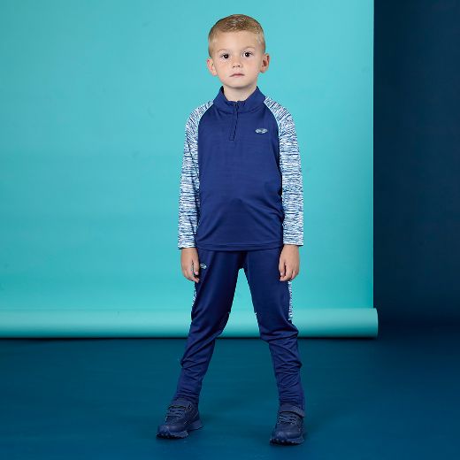 Picture of Mitch & Son Harrison Navy Space Dye Tracksuit