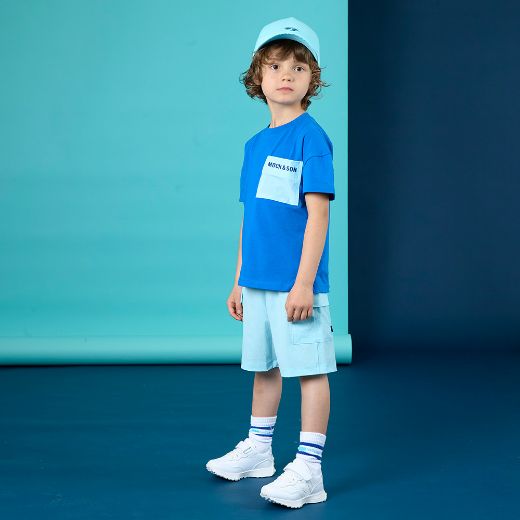 Picture of Mitch & Son Hayes Blue T-Shirt
