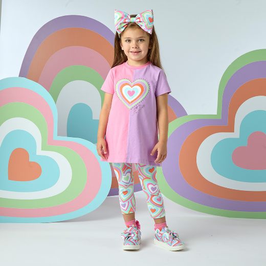 Picture of A Dee Erin Pink Heart Leggings Set
