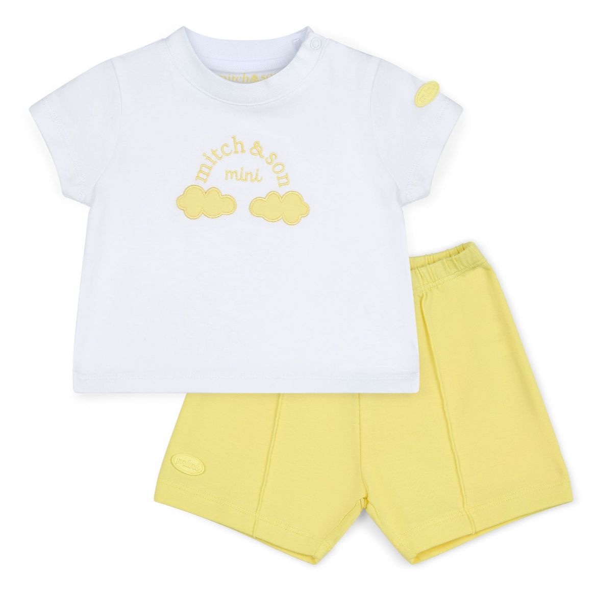 Picture of Mini Mitch & Son Ezra Yellow Short Set