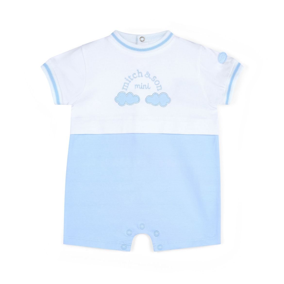 Picture of Mini Mitch & Son Ewan Blue Romper