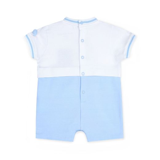Picture of Mini Mitch & Son Ewan Blue Romper