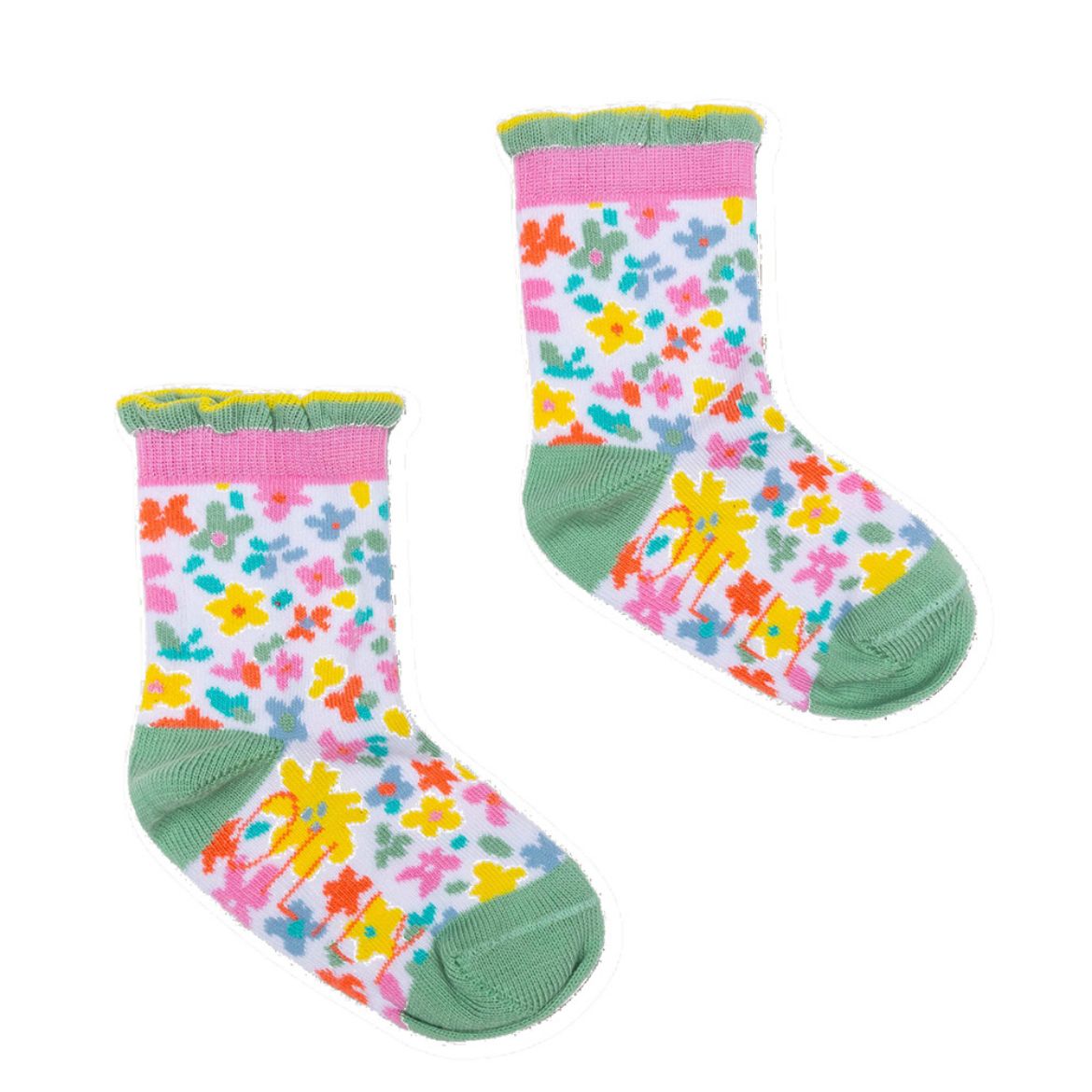 Picture of Oilily Malena Flower Printe Ankle Socks