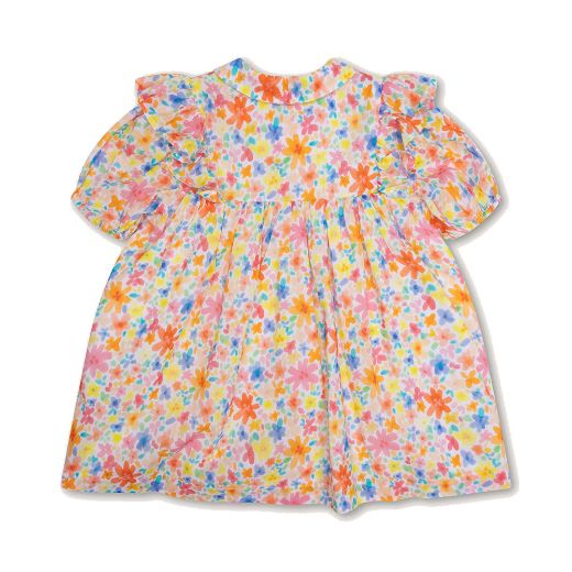 Picture of Oilily Girls Flower Printed Delicia Dress 