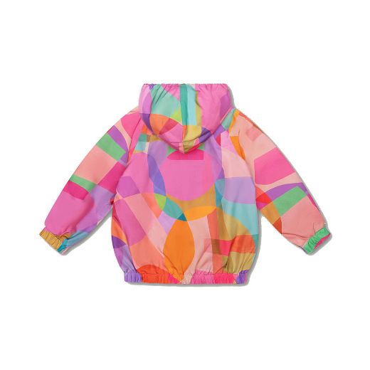 Picture of Oilily Girls Cosmo Pink Printed Jacket