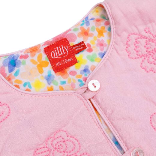 Picture of Oilily Baby Girls Pink Coton Jacket