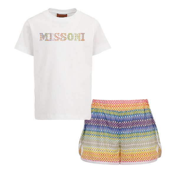 Missoni Baby Girls T Shirt In White 6