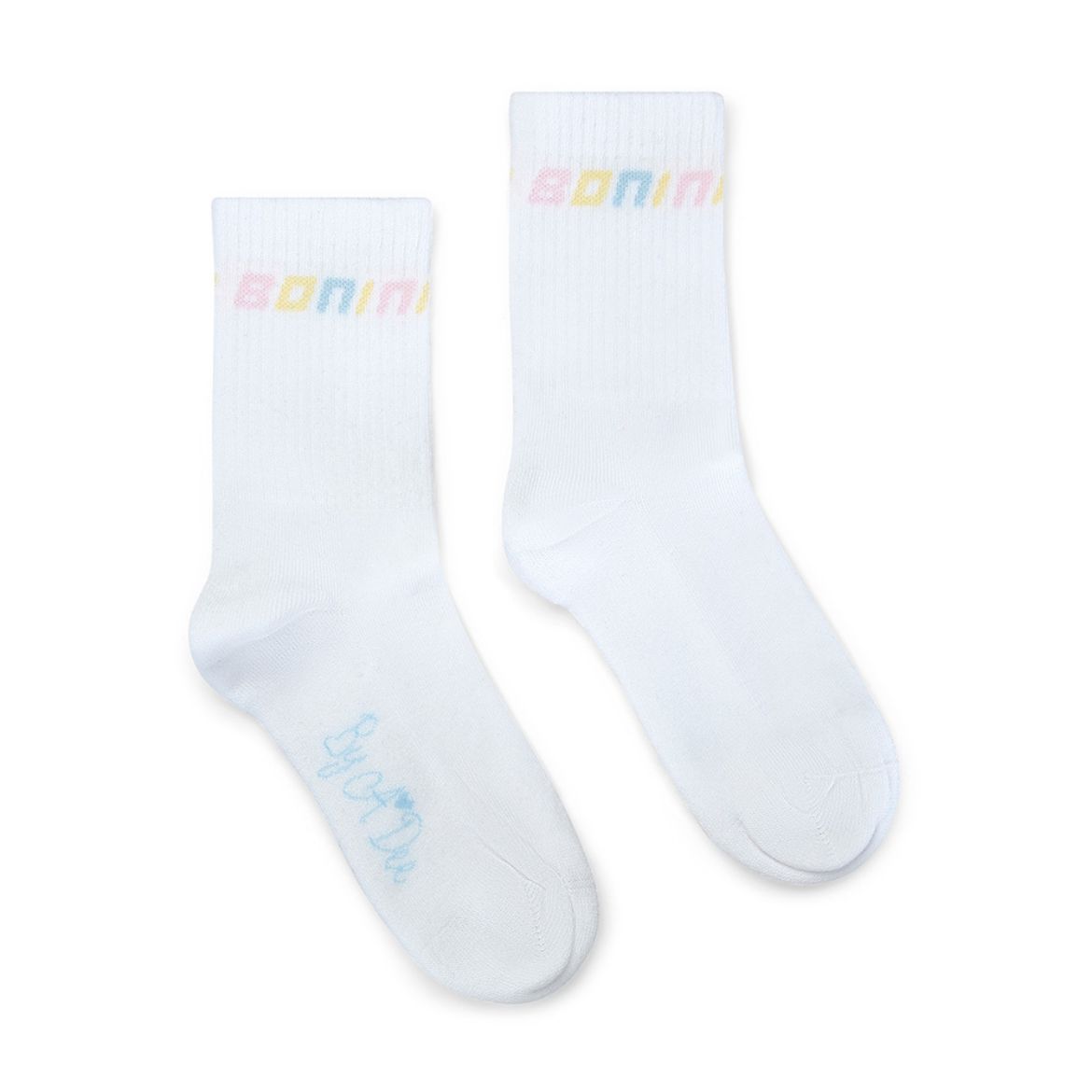 Picture of Bonini White Sport Socks