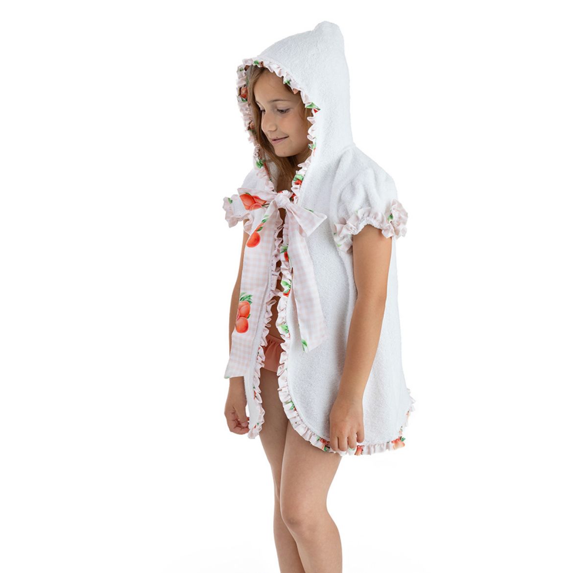 Picture of Meia Pata Girls Peaches Towel Cover Up