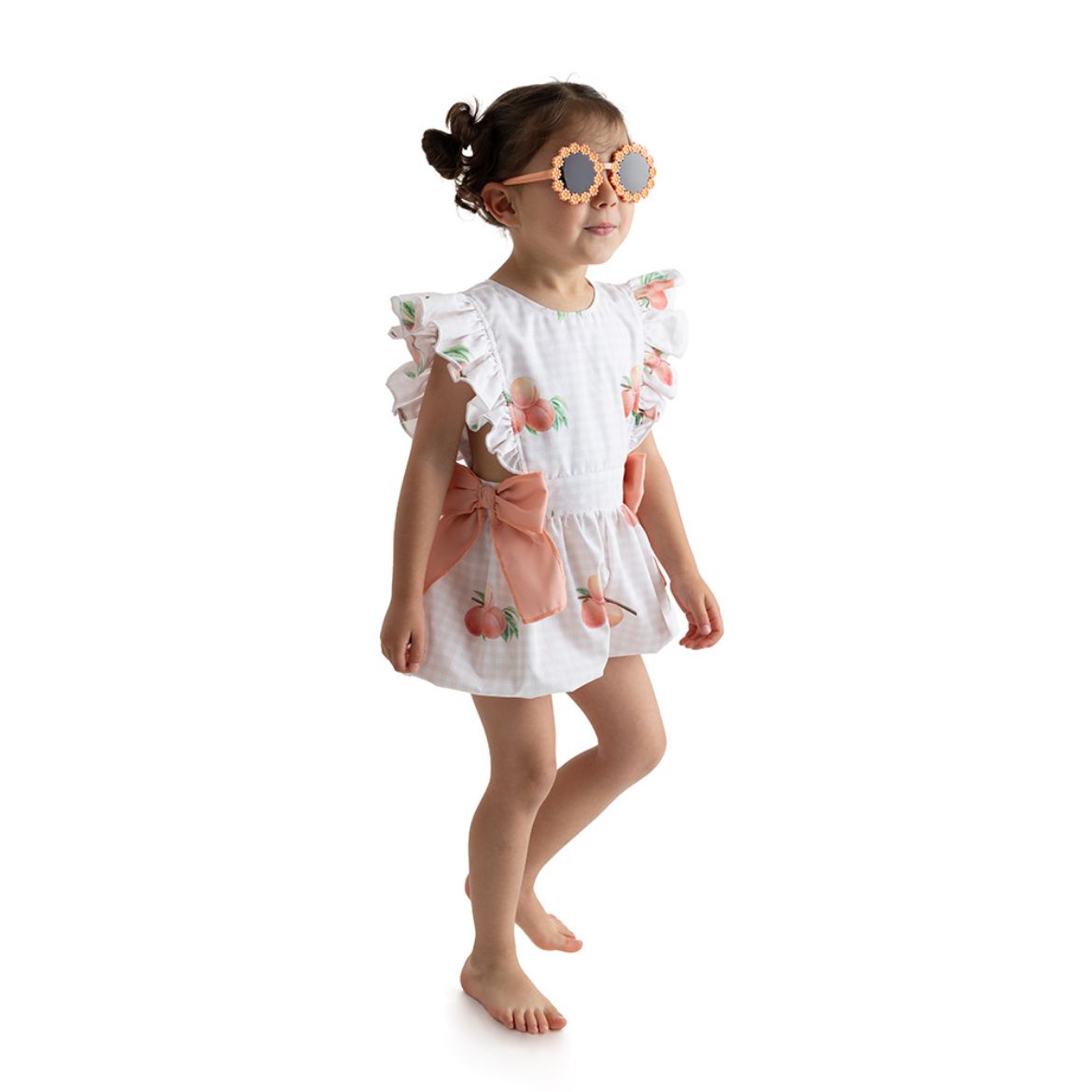 Picture of Meia Pata Girls Peaches Jumpsuit