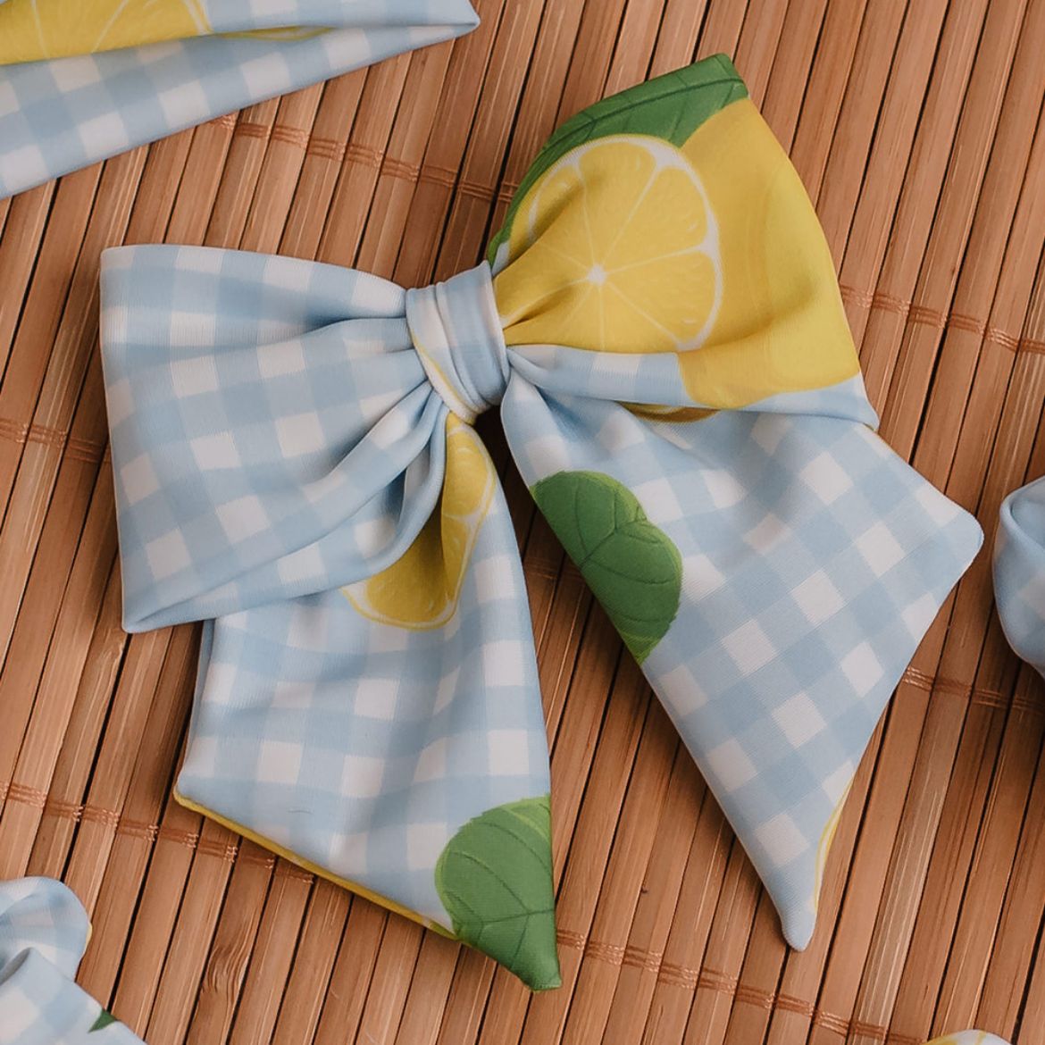 Picture of Meia Pata Girls Lemon Bow Clip