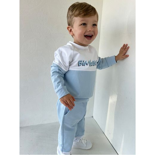 Picture of Bimbalo Boys Blue & White Tracksuit