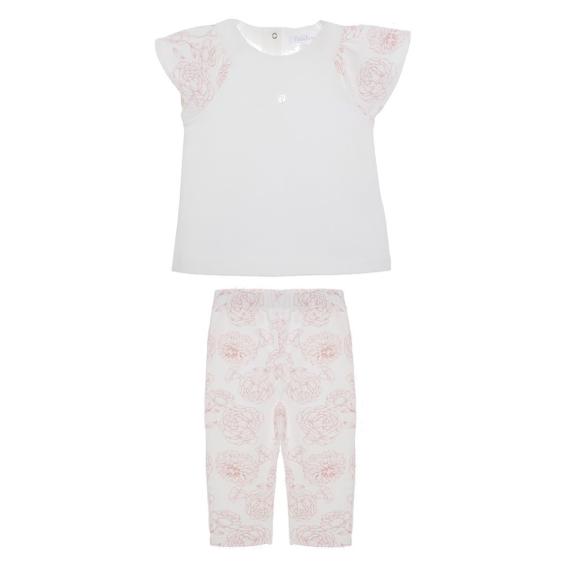 Picture of Patachou Girls Pink Leggings Set