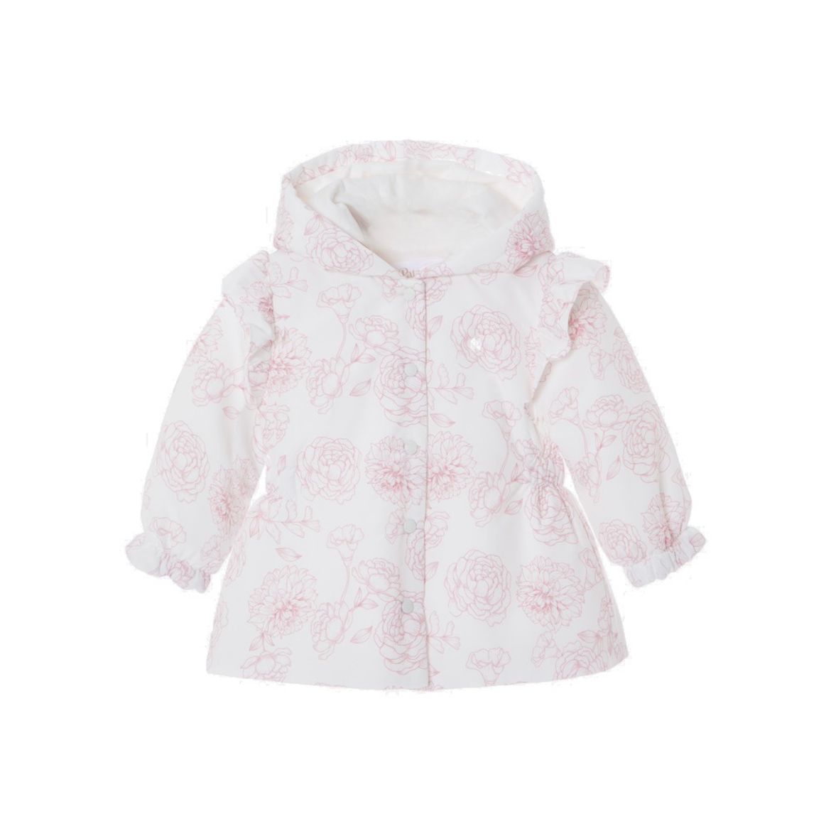 Picture of Patachou Girls Pink Printed Coat