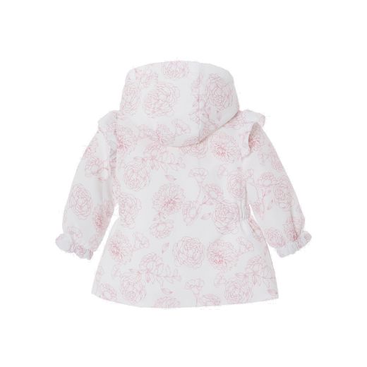 Picture of Patachou Girls Pink Printed Coat