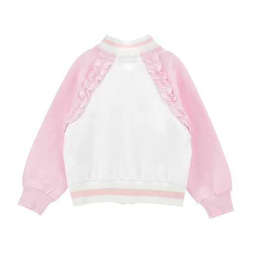 Picture of Monnalisa Girls Pink Fruit Jacket