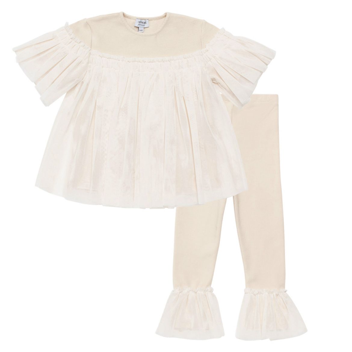 Picture of Donsje Leanze Top & Lillianne Macaroon Top & Leggings Set