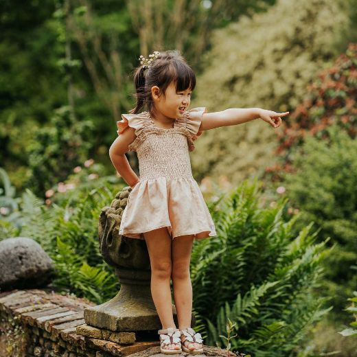 Picture of Donsje Estien Rose Mocha Playsuit