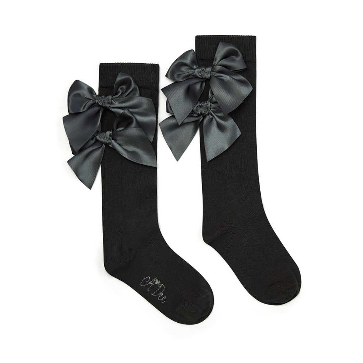 Picture of A Dee Poppy Grey Knee Socks