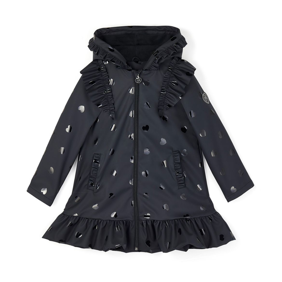 Picture of A Dee Stella Black Raincoat