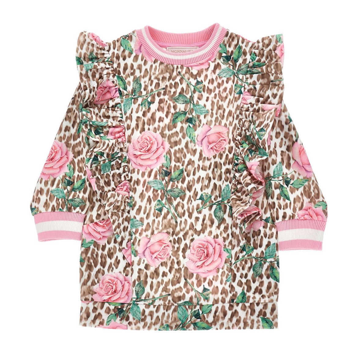 Picture of Monnalisa Rose Leopard Dress
