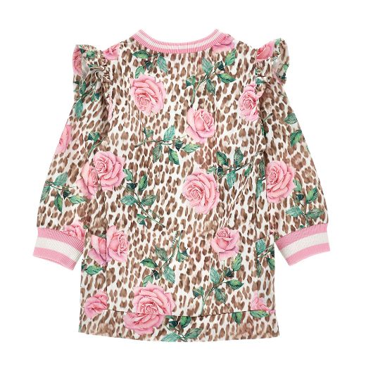 Picture of Monnalisa Rose Leopard Dress