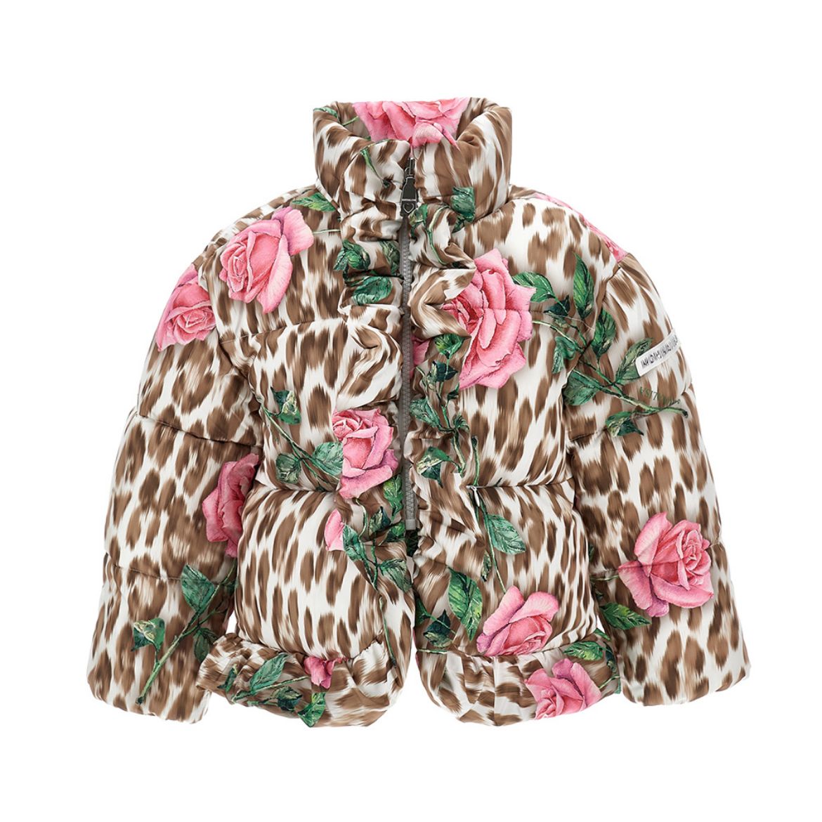 Picture of Monnalisa Rose Leopard Coat