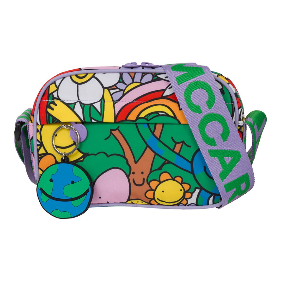 Picture of Stella Mc Cartney Girls Flower Printed Cross Body Bag