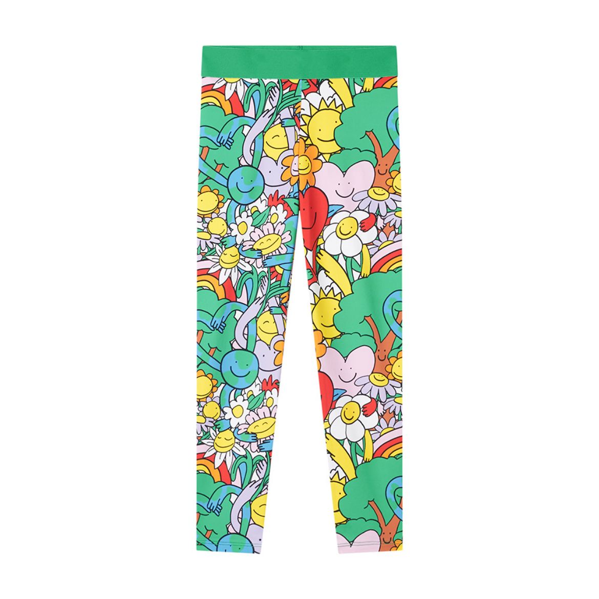 Picture of Stella Mc Cartney Girls Flower Printed Leggings