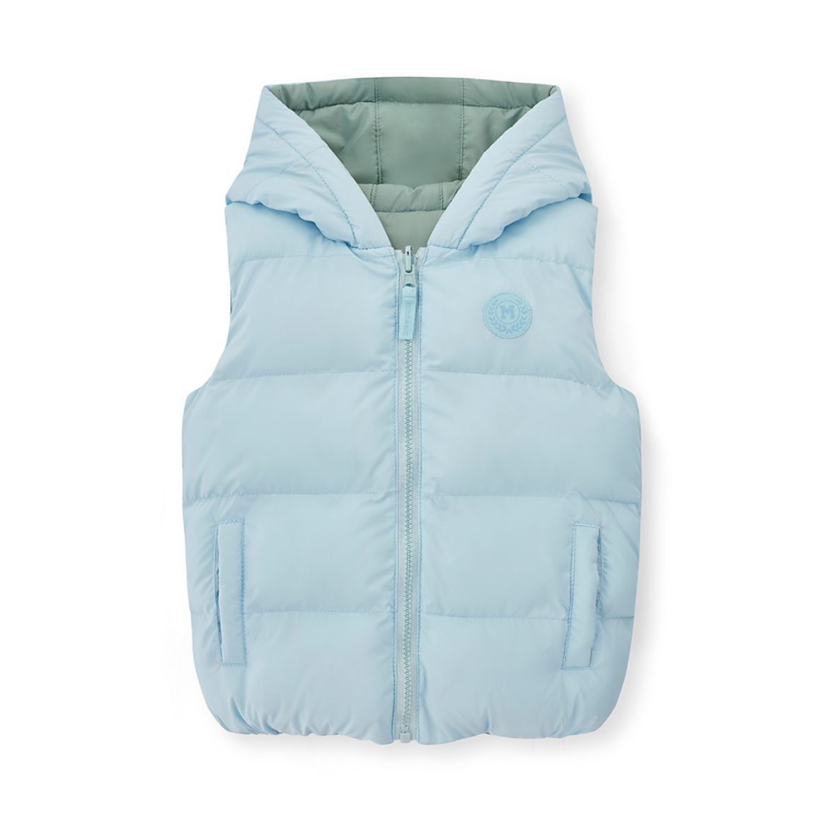 Picture of Mitch & Son James Sky Blue reversible Gilet