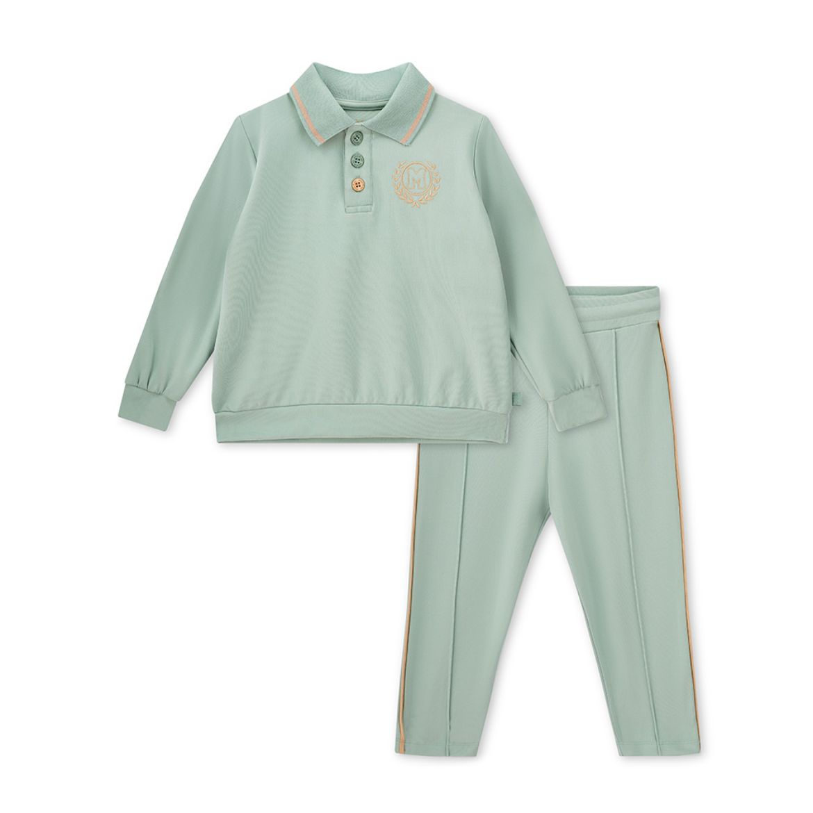 Picture of mitch & Son Jordan Icey Jade Polo Set
