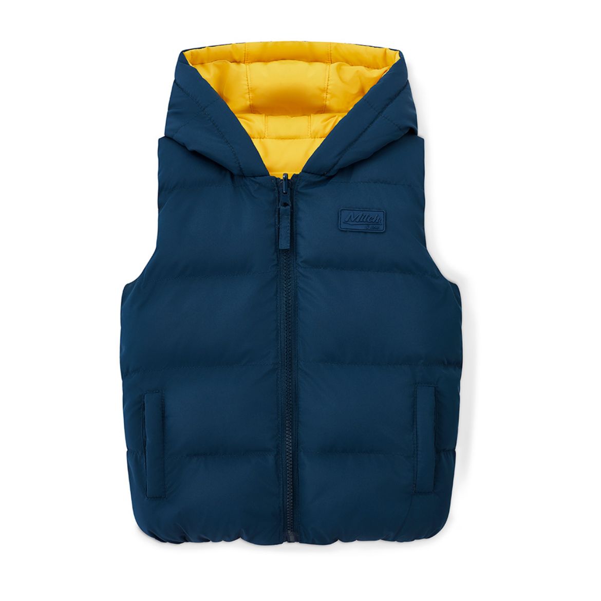 Picture of Mitch & Son James Navy Reversible Gilet
