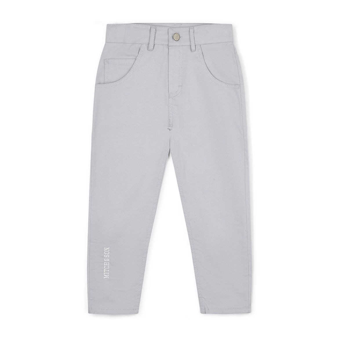 Picture of Mitch & Son Jett Grey Twill Trouser
