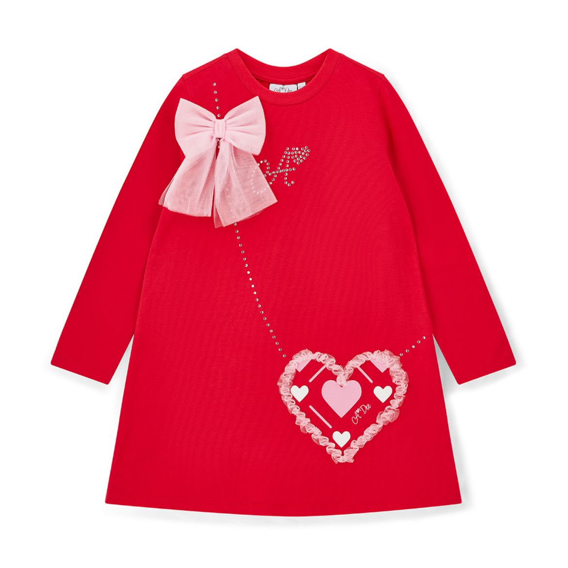 Picture of A Dee Lotus Red Handbag Dress 