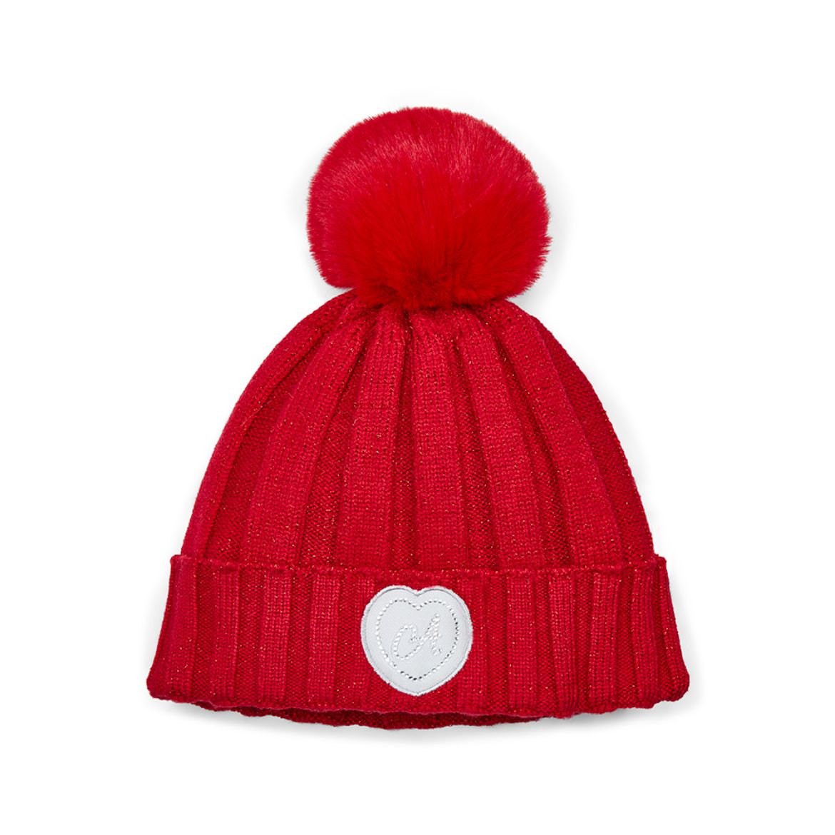 Picture of A Dee Mallory Red Pom Pom Hat