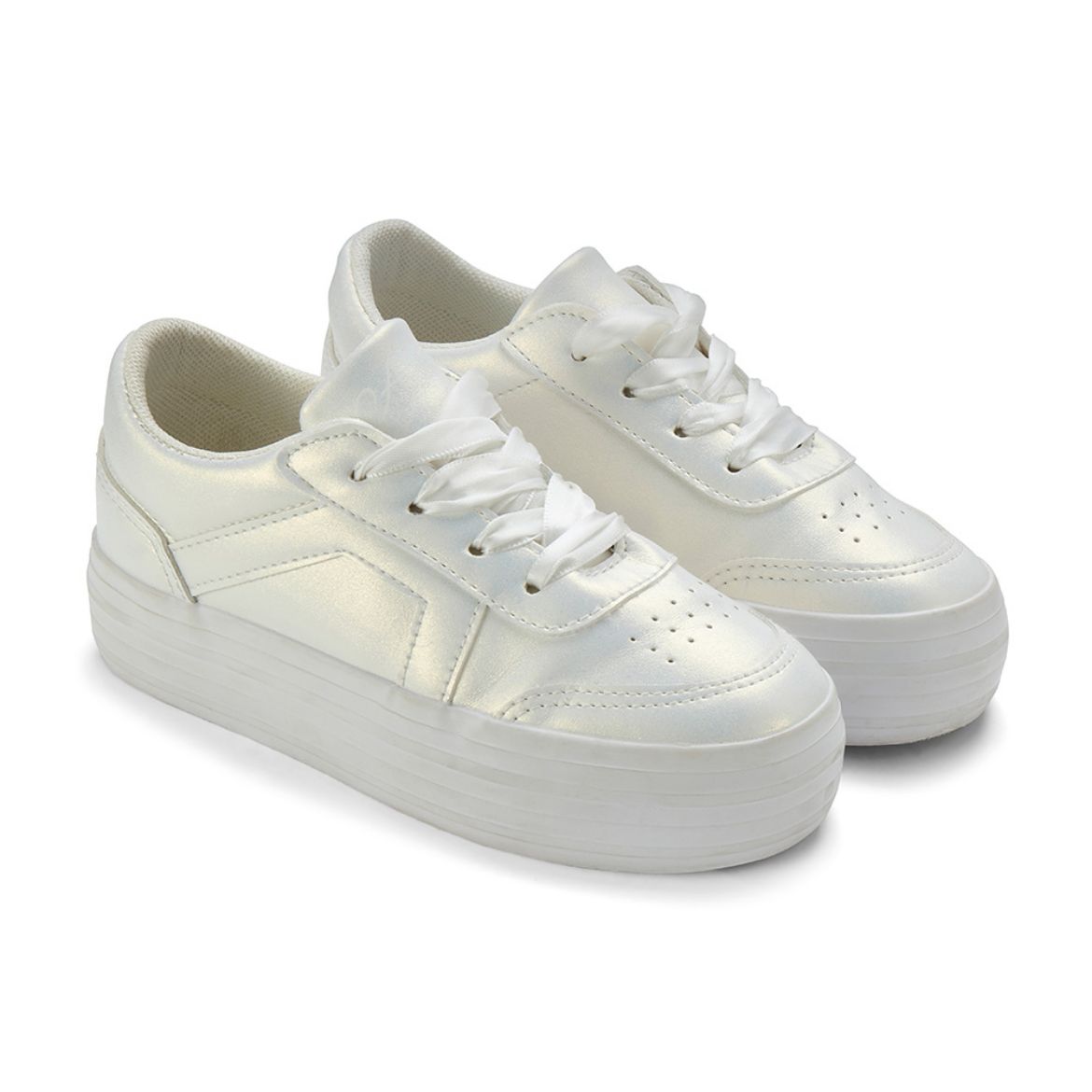 Picture of A Dee Patty White Trainers