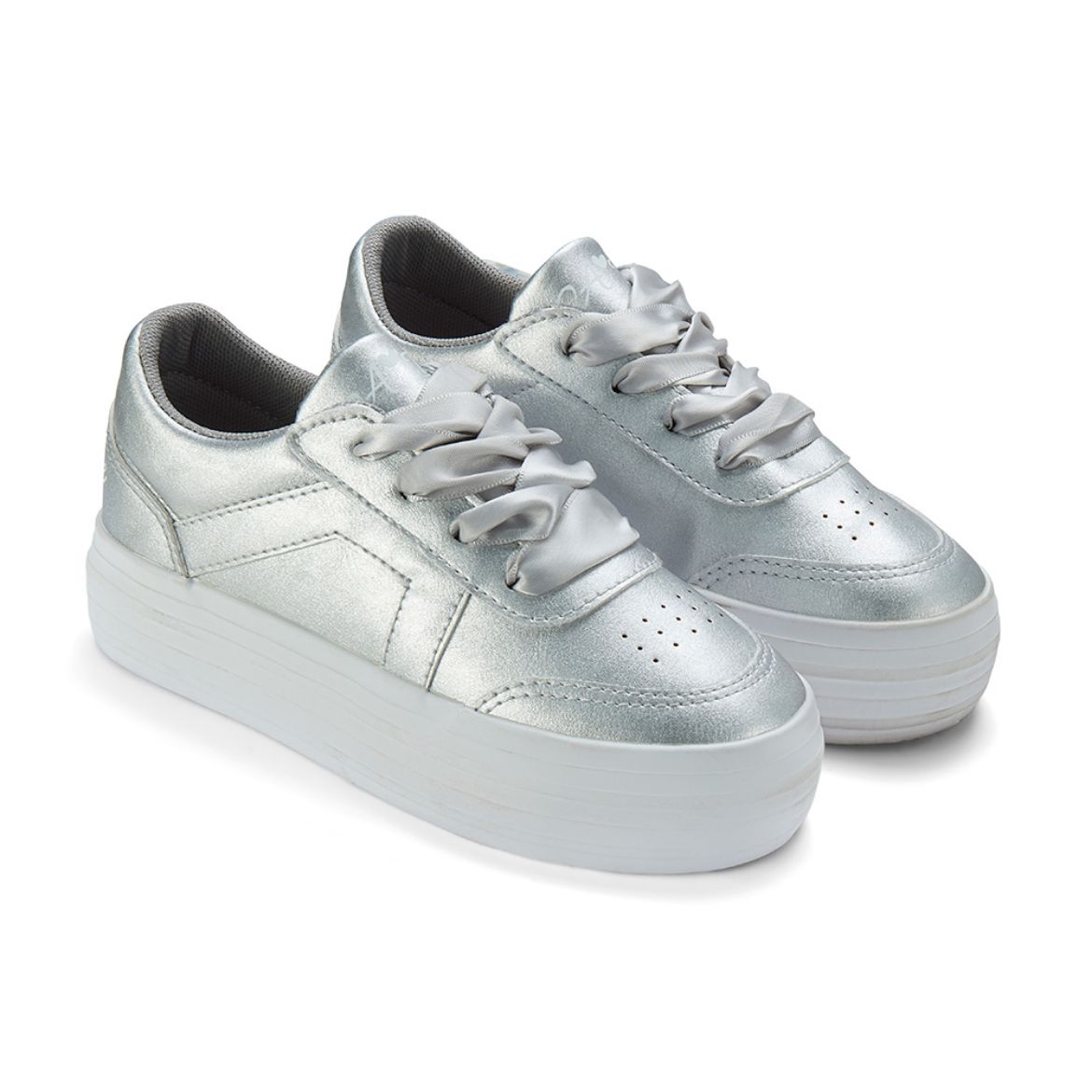 Picture of A Dee Patty Silver Trainers