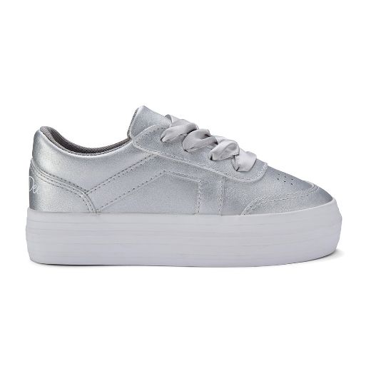 Picture of A Dee Patty Silver Trainers