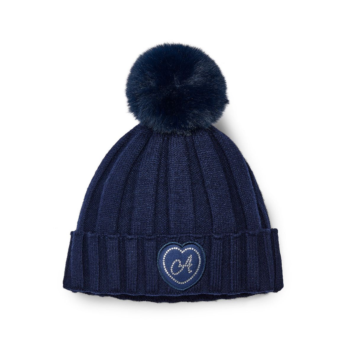 Picture of A Dee Mallory Navy Pom Pom Hat