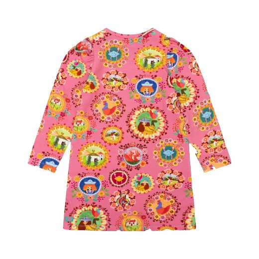 Picture of Oilily Girls Damsel Pink Dress