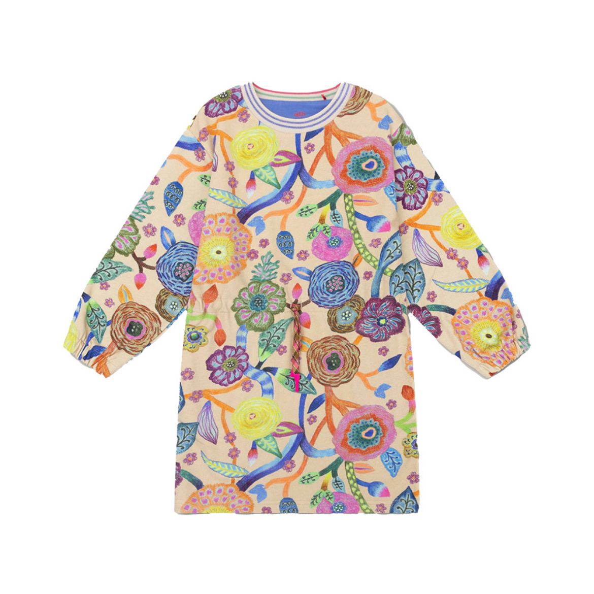 Picture of Oilily Girls Dia Printed Dress