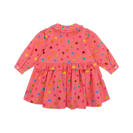 Picture of Oilily Girls Dirkje Pink Spotty Dress