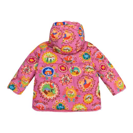 Picture of Oilily Girls Castle Pink Reversible Coat